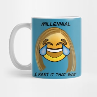 I Part it That Way Mug